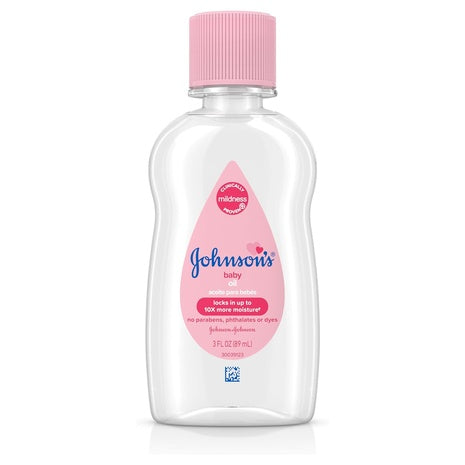 Johnson's Mineral Baby Oil (3oz)