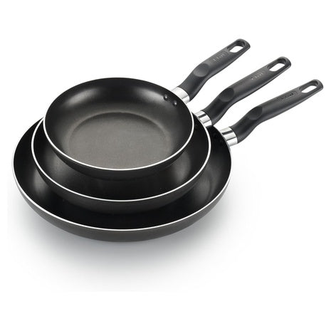 3-Piece T-Fal Nonstick Fry Pan Set