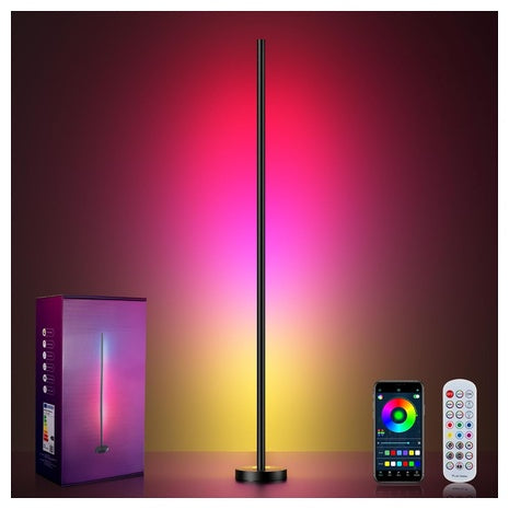 RGBICW Corner Floor Lamp with Music Sync