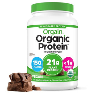 Orgain Organic Vegan Chocolate Protein Powder (2lbs)