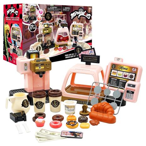 41-Piece Café Playset w/ Coffee Machine & Cash Register
