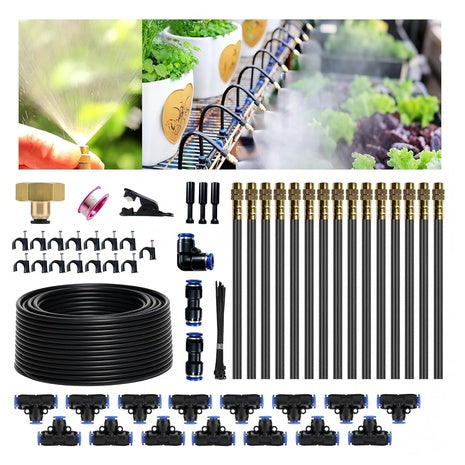 50Ft 1/4" Drip Irrigation System