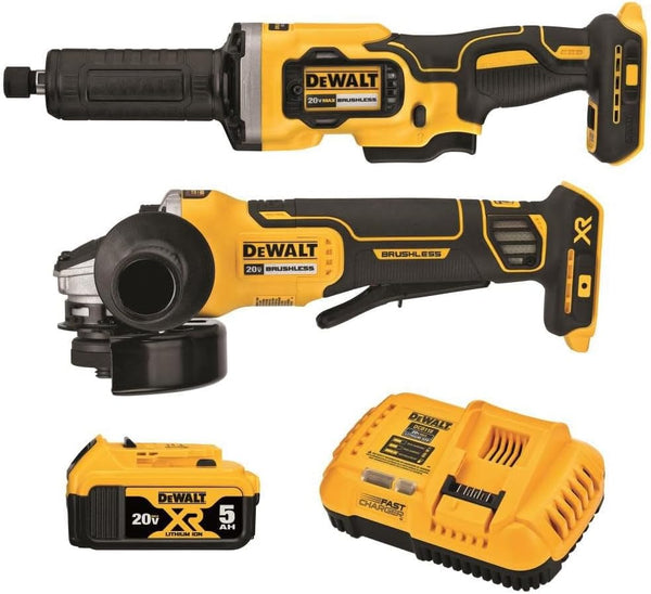 Dewalt 20V MAX XR Brushless Cordless 2-Tool Grinder Kit