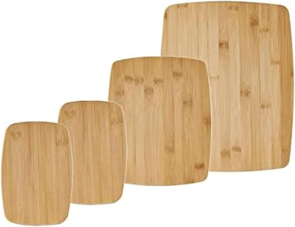 4 Farberware Bamboo Cutting and Charcuterie Board Set