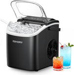 Euhomy Countertop Ice Maker Machine With Basket And Scoop