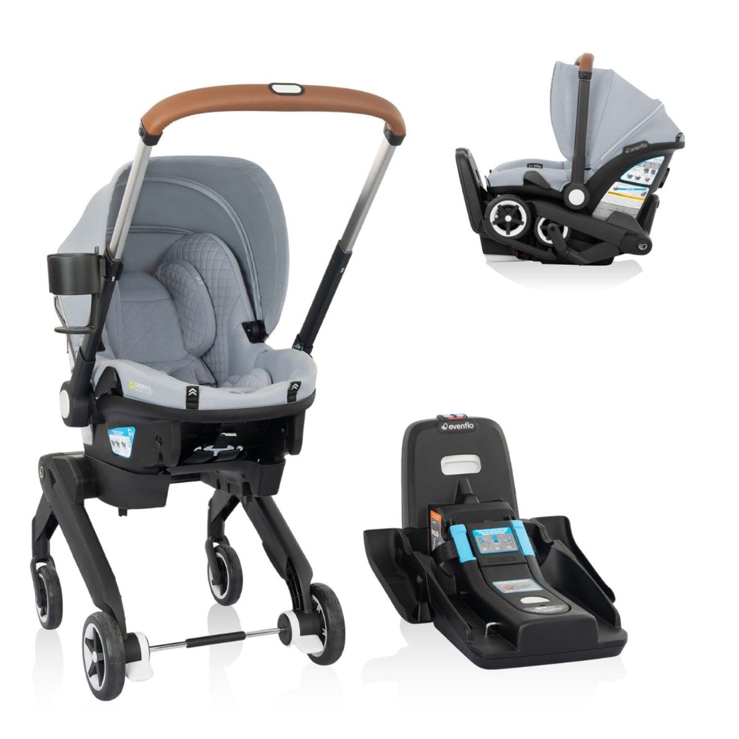 Evenflo Shyft DualRide Infant Car Seat Stroller Combo