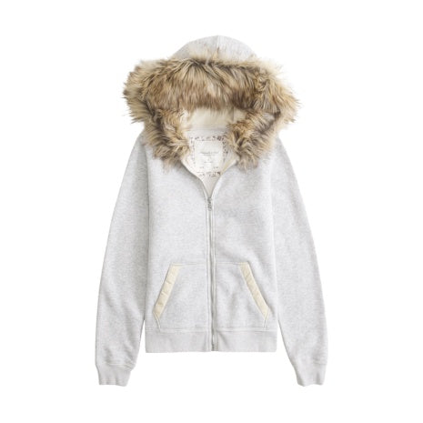 Women's Faux Fur Lined Hoodie