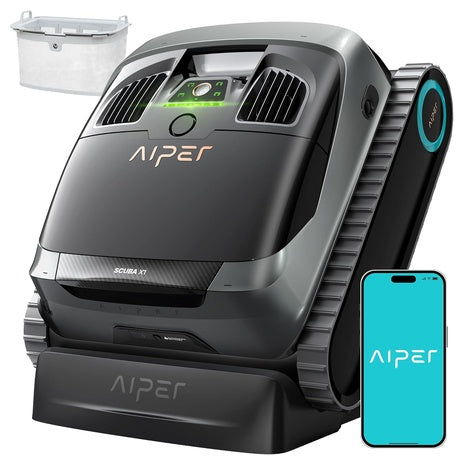 Scuba X1 Cordless Robotic Pool Cleaner with 6600 GPH High-Power Suction, Dual-Jet & More