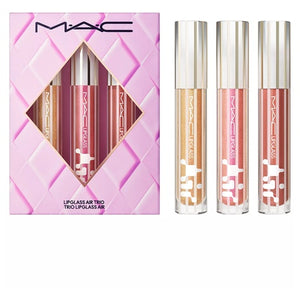 3-Piece MAC Gloss Enthusiast Lipglass Air Lip Gloss Gift Set
