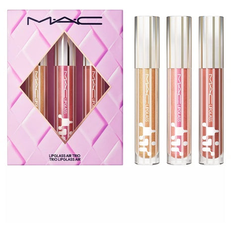 3-Piece MAC Gloss Enthusiast Lipglass Air Lip Gloss Gift Set