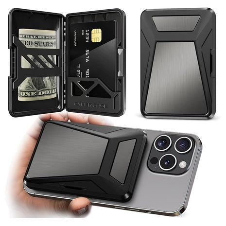 Unisex Heavy Duty Magnetic Wallet With RFID Blocking