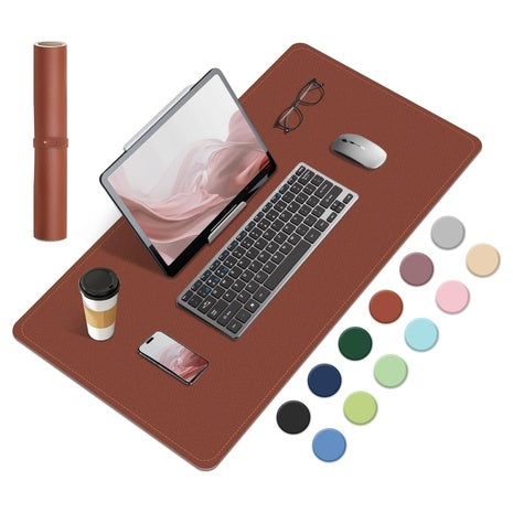 PU Leather Non-Slip Desk Mat