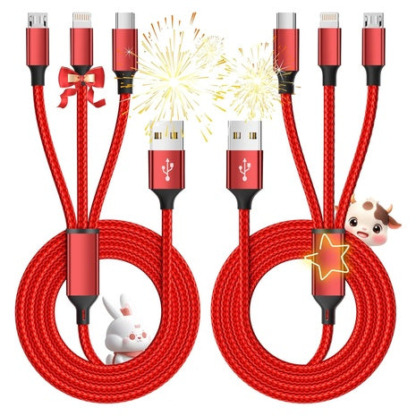 2 Fast Multi Charging Cables