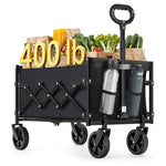Collapsible Wagon Cart with 400 lb Capacity
