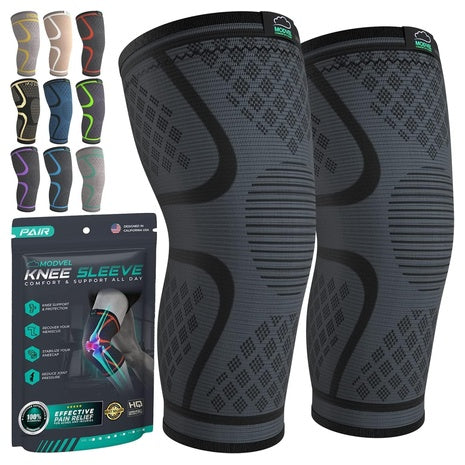 2-Pack Modvel Compression Knee Sleeves