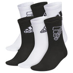 6-Pack adidas Unisex Kids Crew Socks