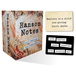Ransom Notes Word Magnet Party Game