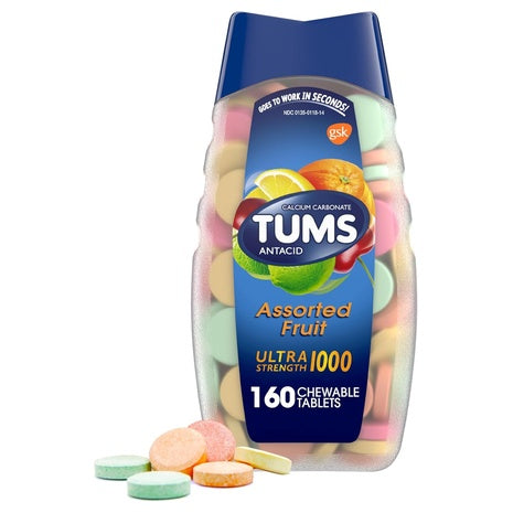 TUMS Ultra Strength Chewable Tablets