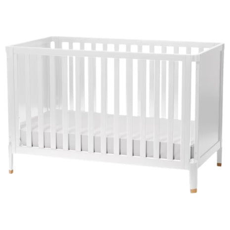 Little Seeds Aster 4-in-1 Convertible Crib (True White)