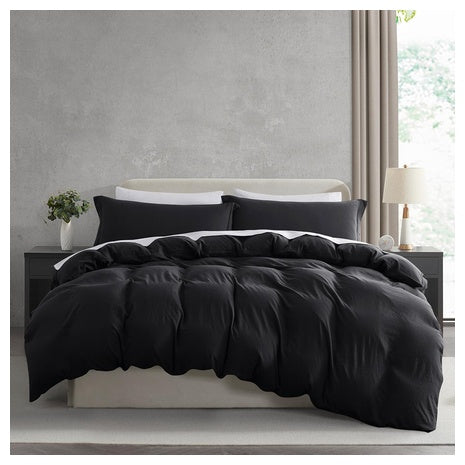 2-Piece Nestl Duvet Cover Set W/ Zipper Closure (68" X 90")