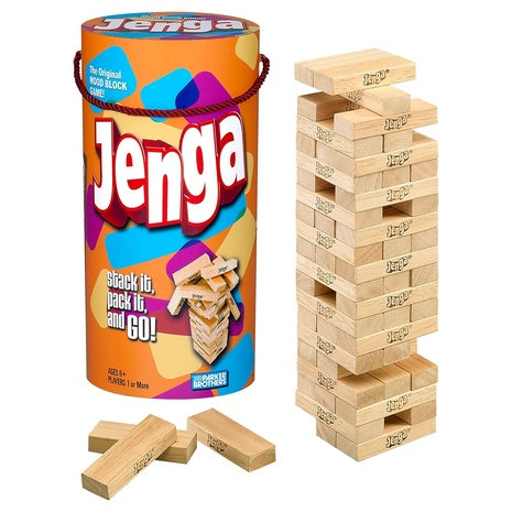 Hasbro Gaming Jenga Wooden Blocks