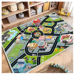 4x6 ft Kids Non Slip Car Play Rug