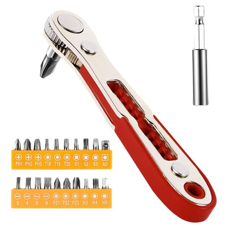 Aeiyiqco 22-in-1 Magnetic Ratchet Screwdriver Set
