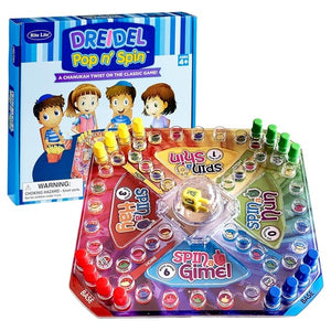 Pop 'n Spin Chanukah Board Game