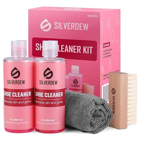 4-Piece Silverdew Shoe Cleaning Kit