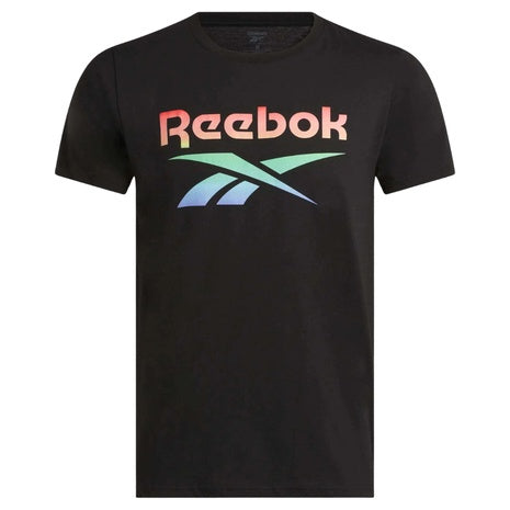 Reebok Men's Vector Graphic Rainbow T-Shirt