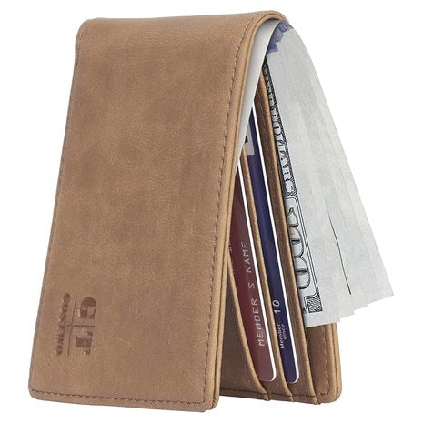 Gostwo Men's RFID Blocking Slim Minimalist Bifold Wallet (Various)