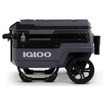 70QT Igloo Trailmate Journey Wheeled Cooler (Carbonite)