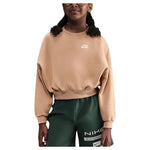 Nike Kids' Club Fleece Boxy Crew Neck Sweatshirt (Big Kid)