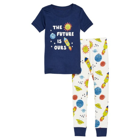 Old Navy Kids Snug-Fit Printed & Ribbed Pajama Sets (27 Styles)