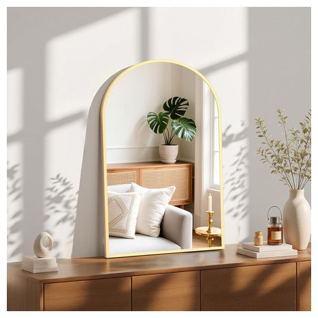 Arched Bathroom Wall Mirror