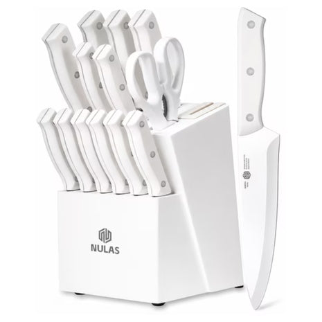 14-Piece Stainless Steel Kitchen Knife Set