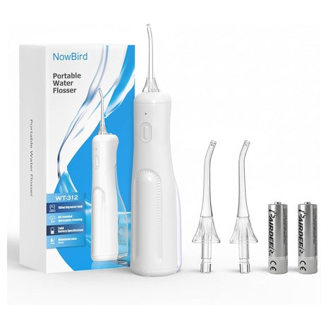 Now Bird Portable Water Dental Flosser W/ 3 Cleaning Modes
