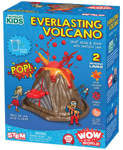 Wow in the World Everlasting Volcano