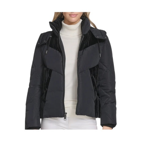 Andrew Marc Mixed Media Puffer Jacket