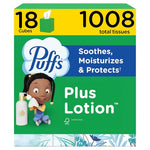 18 Cube Boxes Puffs Facial Tissues Plus Lotion