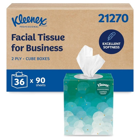 36 Cube Boxes Kleenex Tissues