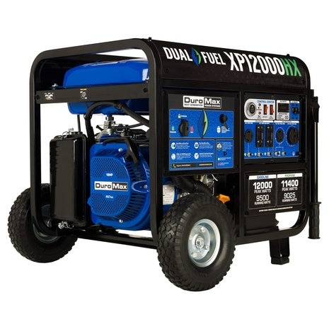 DuroMax 12,000W Dual Fuel Portable Generator