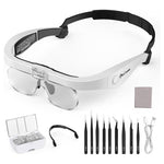 Lightswim LED Head Magnifier With Rechargeable Light