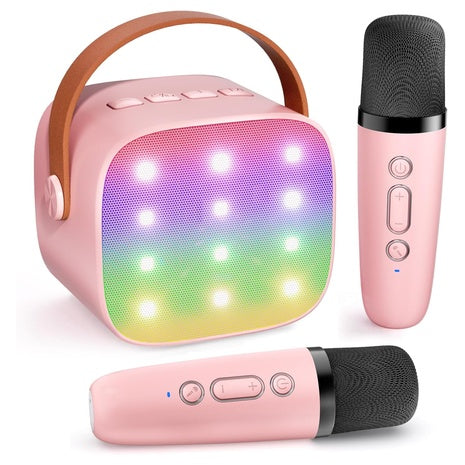Kids Karaoke Machine With 2 Mics