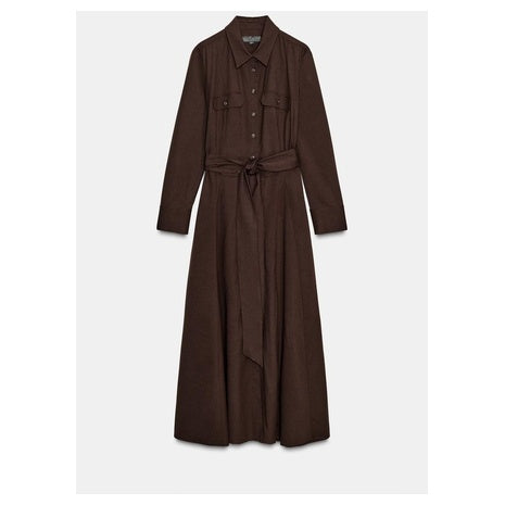 Women's Belted Shirtdress