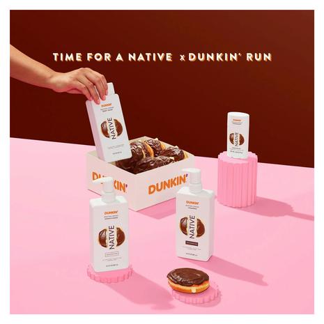Native x Dunkin' Collection: Body Wash, Shampoo, Conditioner, Deodorant & Lotion