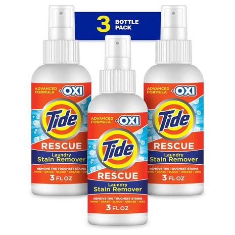 3 Tide Oxi Laundry Stain Remover Sprays (3oz)