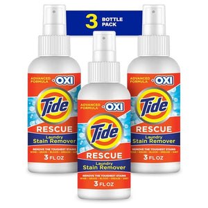 3 Tide Oxi Laundry Stain Remover Sprays (3oz)