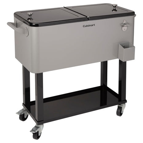 80-Qt Cuisinart Outdoor Cooler Cart With Dual-Sided Lid