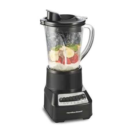 700W Hamilton Beach Wave Crusher Blender With 40 oz Glass Jar